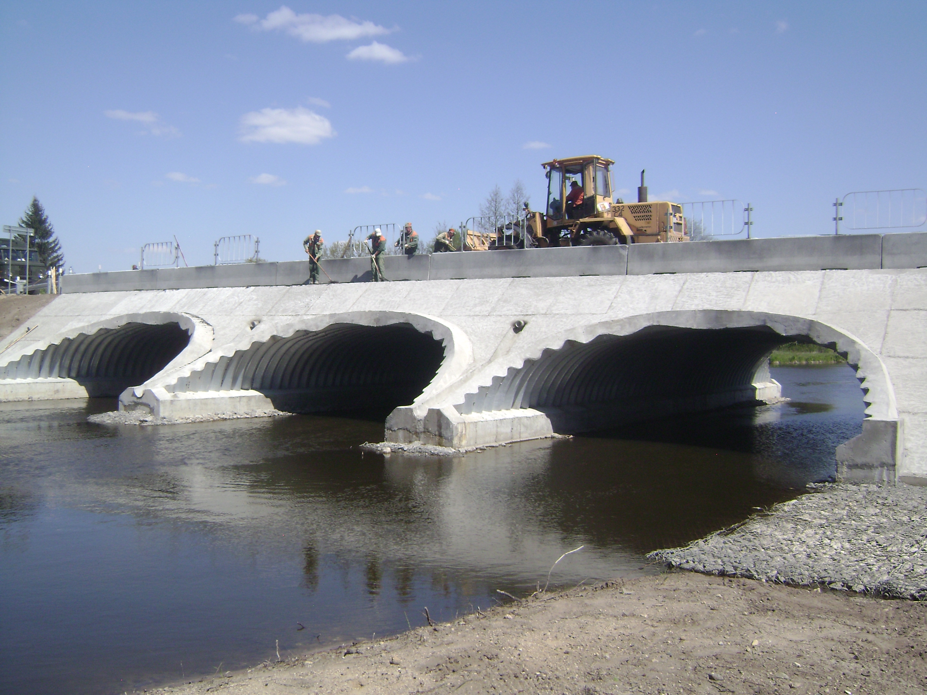 Гофрированные металлические конструкции