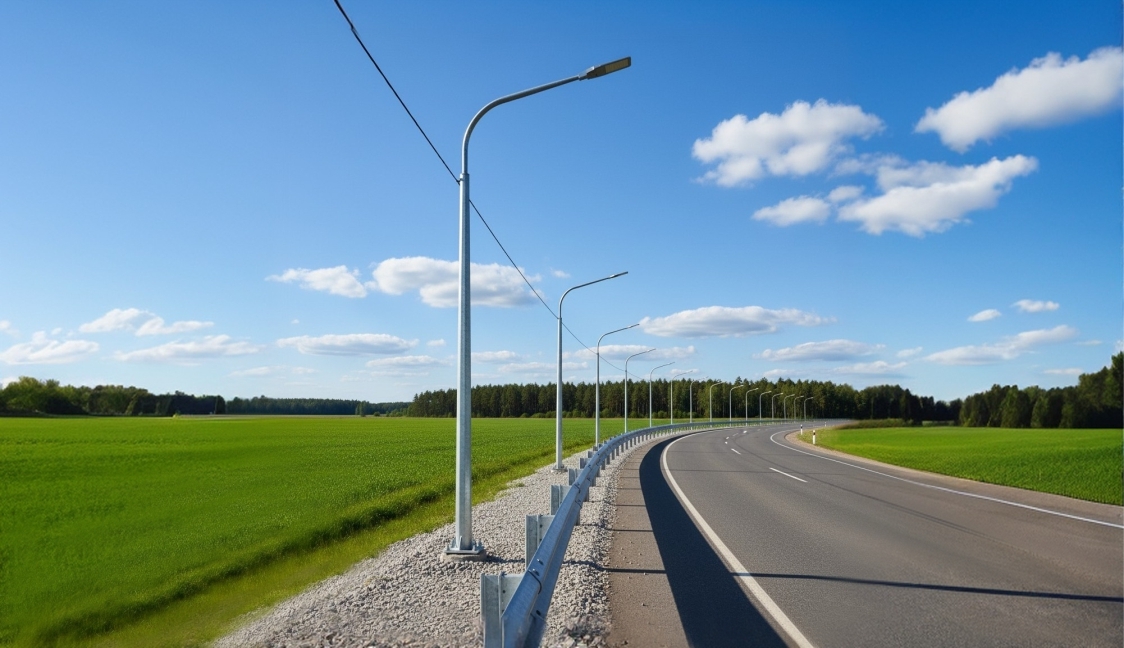 Мачты опор освещения